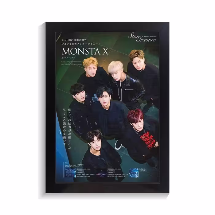 تابلو خواننده طرح Monsta x کد PF-20233
