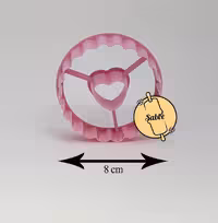 کاتر دونات گرد کنگره دار