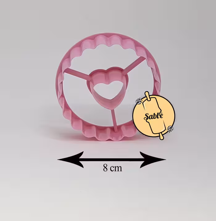 کاتر دونات گرد کنگره دار