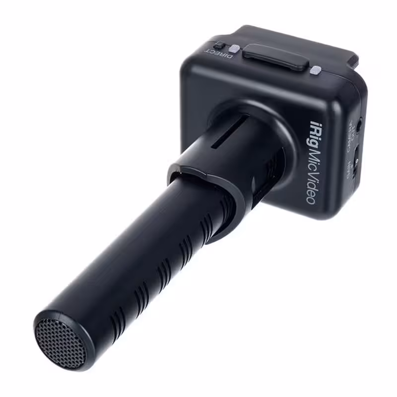 میکروفن IK Multimedia iRig Mic Video Shotgun-Style Video Microphone