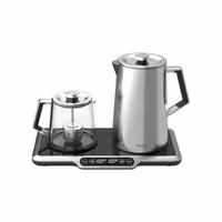 چای ساز روگن مدل RU-1525 شیشه ای با صفحه لمسي داراي نمايشگر