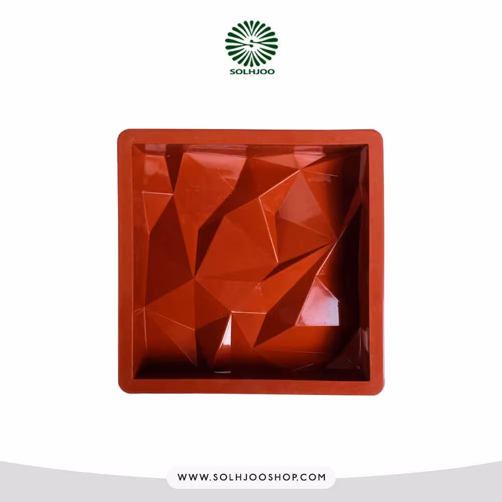 قالب سیلیکونی 3 بعدی رینگ دار طرح مثلث