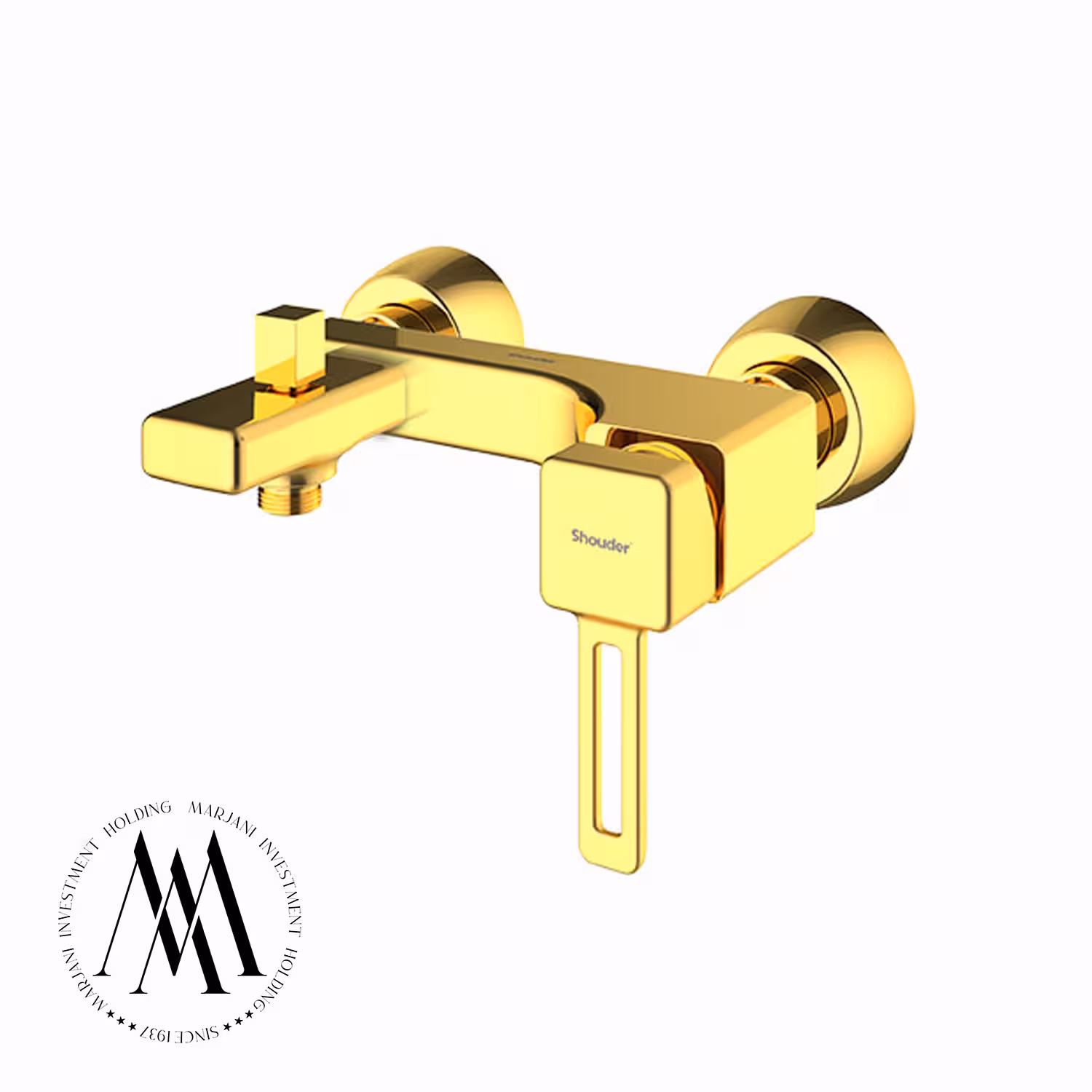 شیر حمام شودر مدل میشل (طلا)