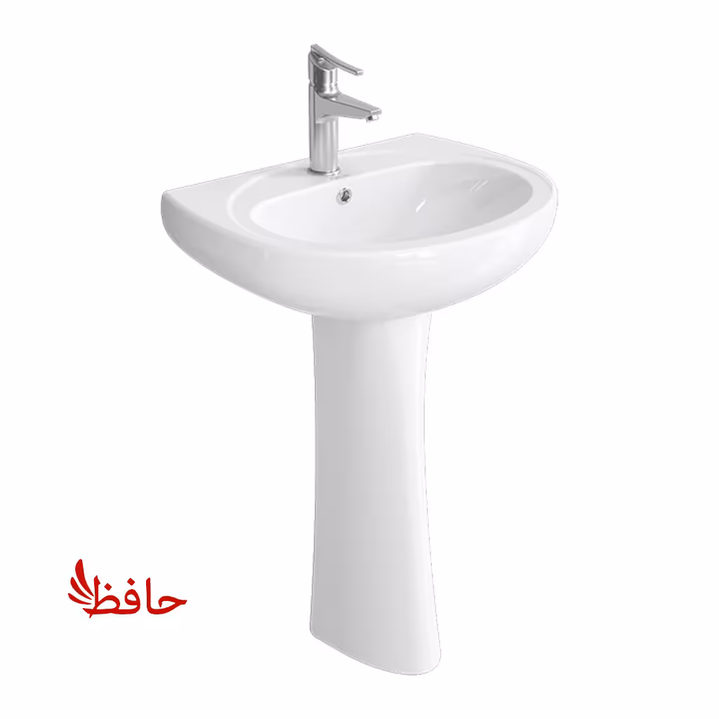 روشویی پایه دار کرد مدل کاملیا 55 درجه 1