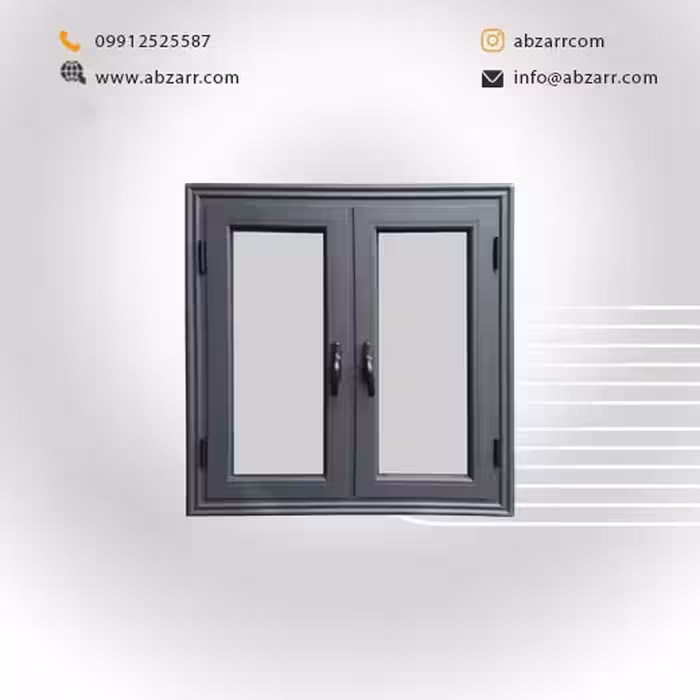 پنجره آلومینیومی اندازه 1/8 در 2 (( اقساط یک ساله ))