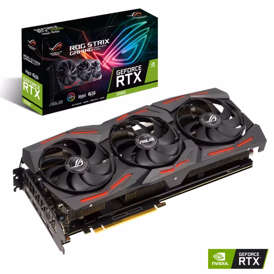 کارت گرافیک ایسوس ROG STRIX RTX 2060 A6G EVO GAMING