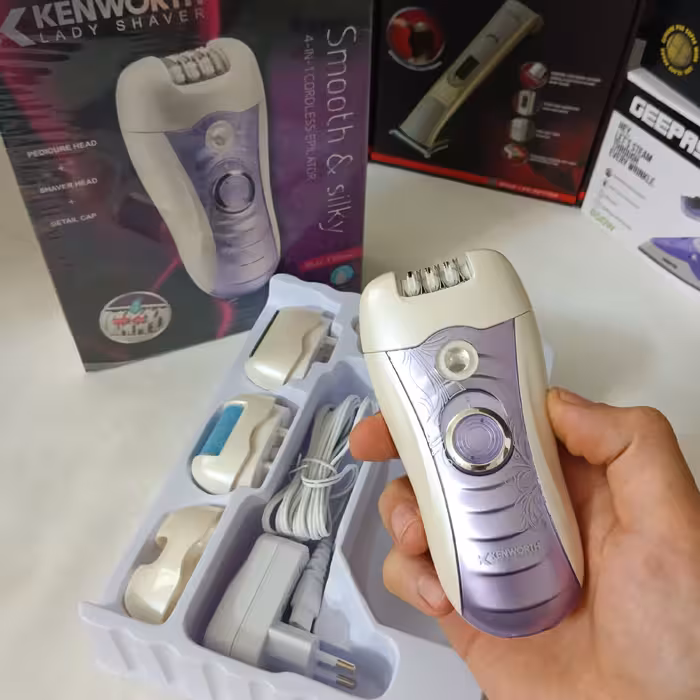 اپیلاتور شارژی کنورث مدل kw 9560 اپلیدی کنورث در فروشگاه قشمی شاپ Qeshmishop