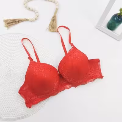 سوتین جکدار زنانه قرمز کد 6414