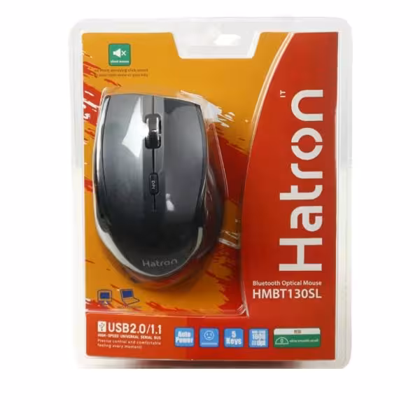 ماوس بی سیم بلوتوثی هترون مدل HMBT130SL