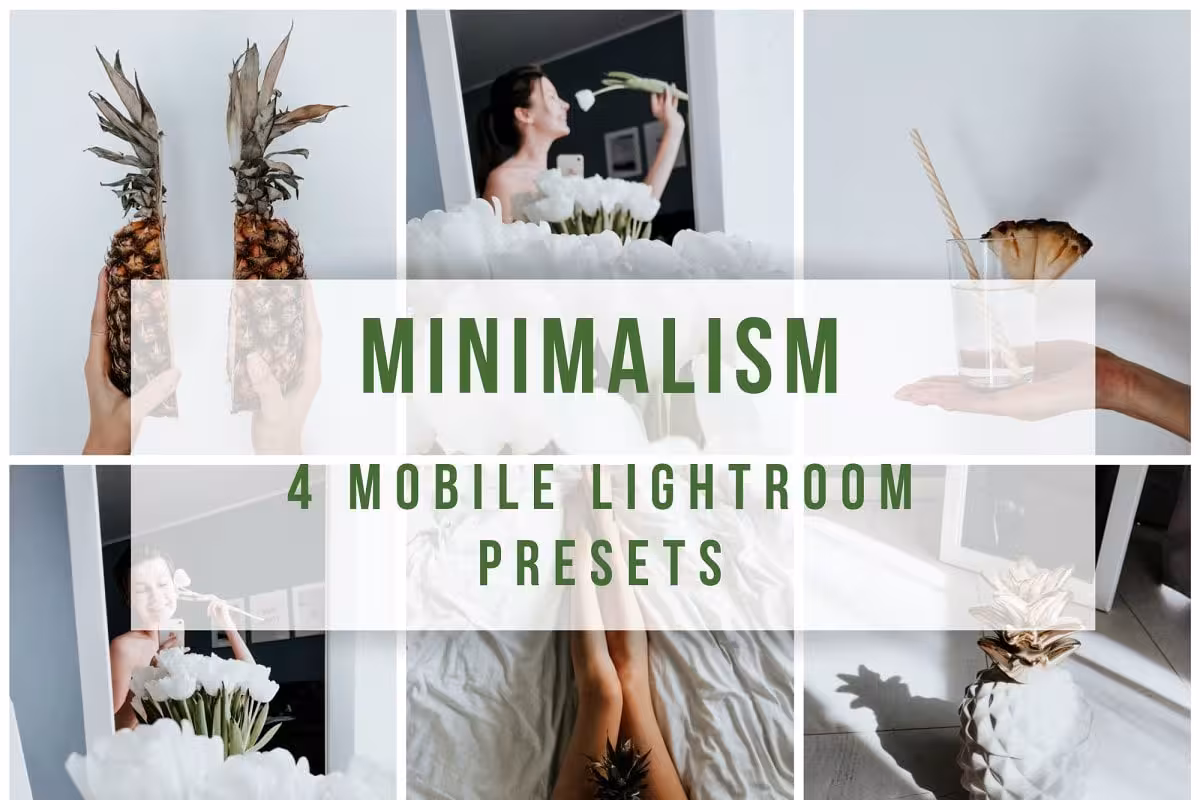 دانلود Mobile Lightroom Presets Minimalism – پریست لایت روم موبایل