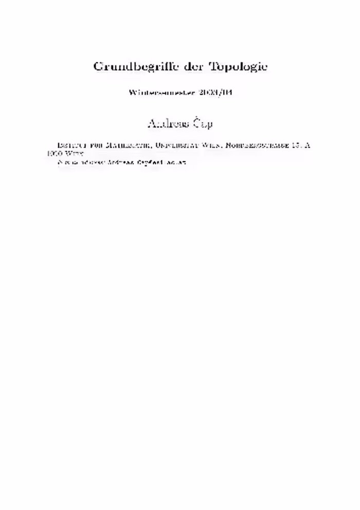 خرید و دانلود نسخه کامل کتاب Grundbegriffe der Topologie 001