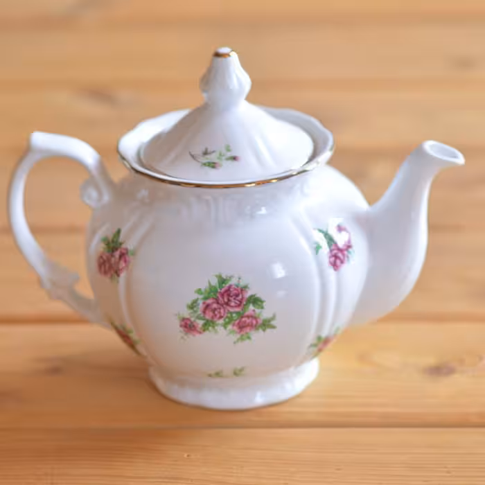 قوری بیدگل مینیاتور چینی زرین