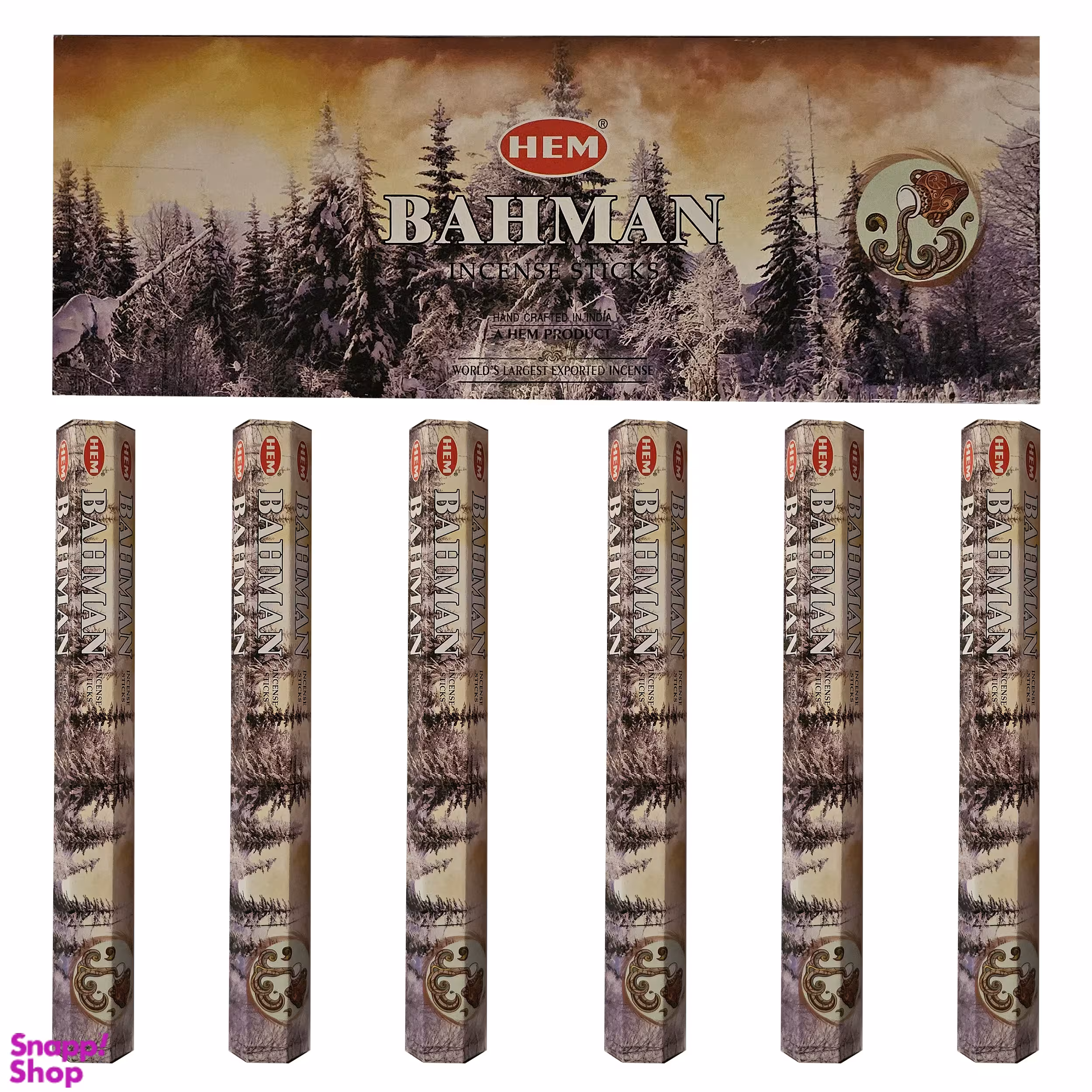 عود هم مدل ماه بهمن مجموعه 6 عددی