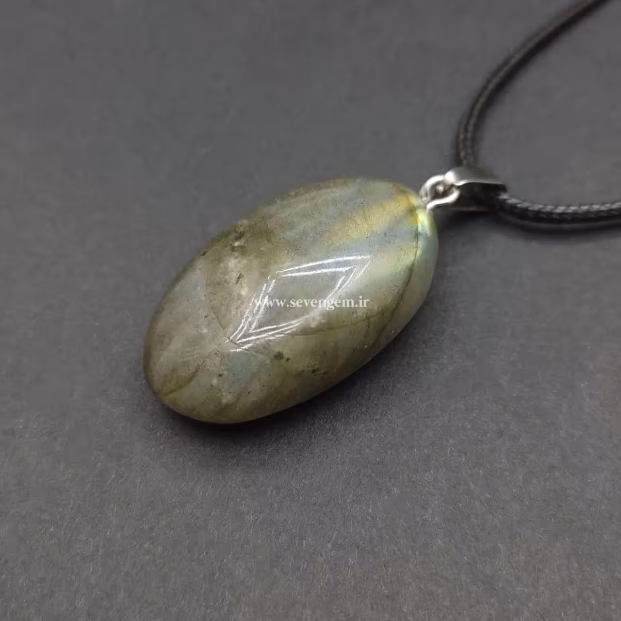 گردنبند تامبل لابرادوریت ماداگاسکار (کدA652)