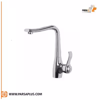 شیر آشپزخانه دوان مدل گلاژ کروم