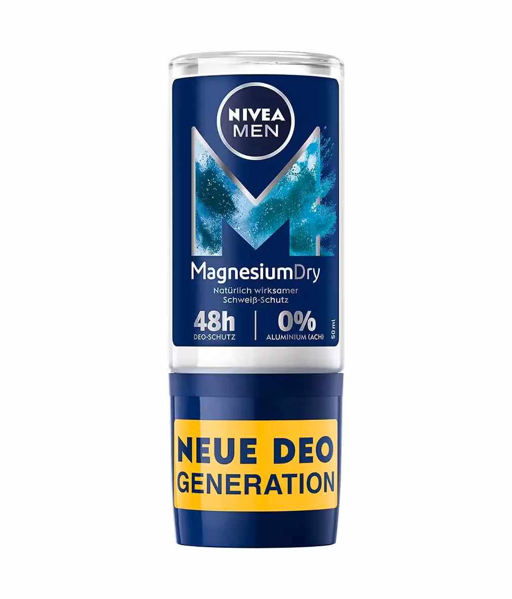 مام رولی مردانه نیوا Nivea مدل Magnesium Dry حجم 50 میل