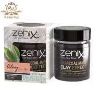 ماسک خاک رس زنیکس zenix سری طبیعی مشکی 190 گرم