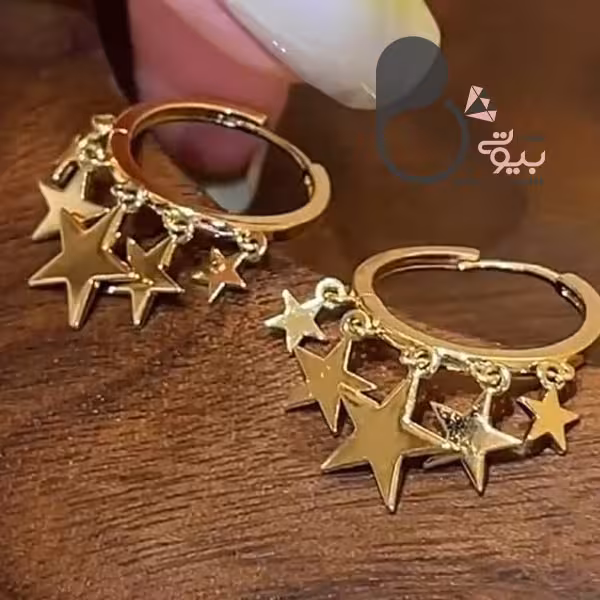 گوشواره ستاره ای ژوپینگ