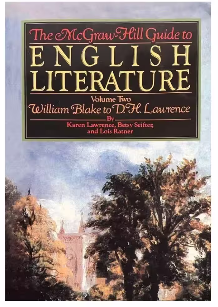 کتاب The McGraw Hill guide to English literature