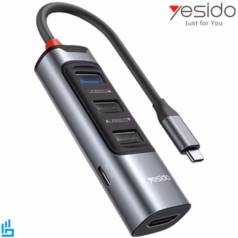 هاب 5 پورت TYPE-C یسیدو YESIDO HB22