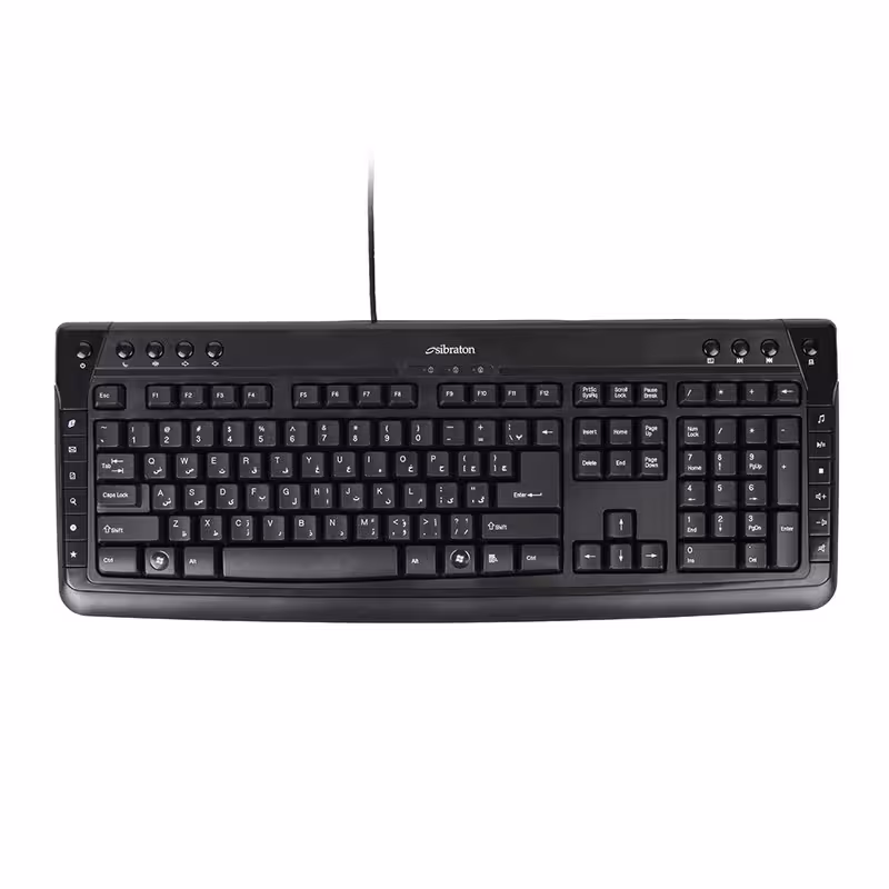 کیبورد سیبراتون مدل skb585 | کالا مکس