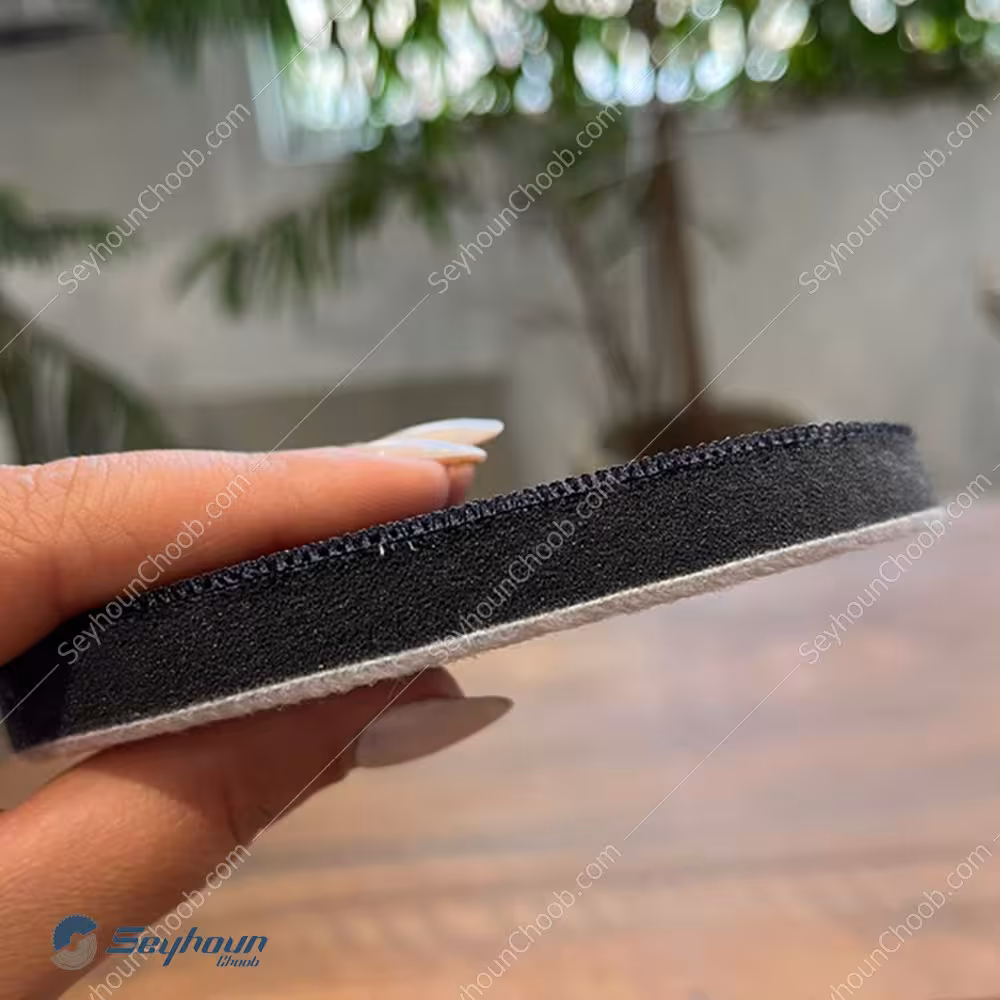 پد اوربیتال چسبی واسط منعطف 180 میلی متر ابری مخصوص سنباده و پولیش و مینی فرز برقی