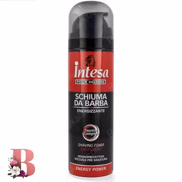 فوم اصلاح مردانه اینتسا مدل انرژی حجم 300 میلی لیتر | Intesa Energizzante Shaving Foam 300ml