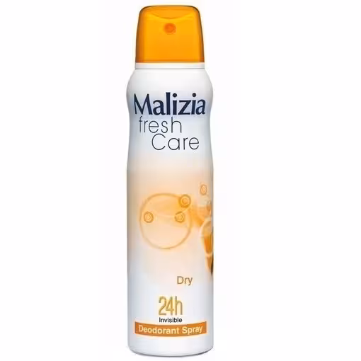 اسپری بدن زنانه 24 ساعته مالزیا سری fresh Care مدل Dry حجم 150 میل