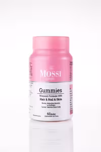 ویتامین مو، ناخن و پوست برای زنان - قرص‌های نرم خوراکی، کراتین، کلاژن، ویتامین C، E، B12، D3 و بیوتین - 7770