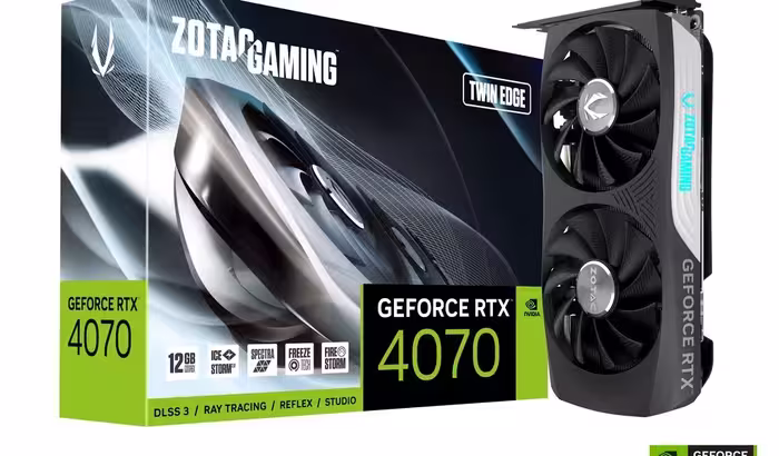 کارت گرافیک RTX 4070 Zotak Twin Edge  12GB