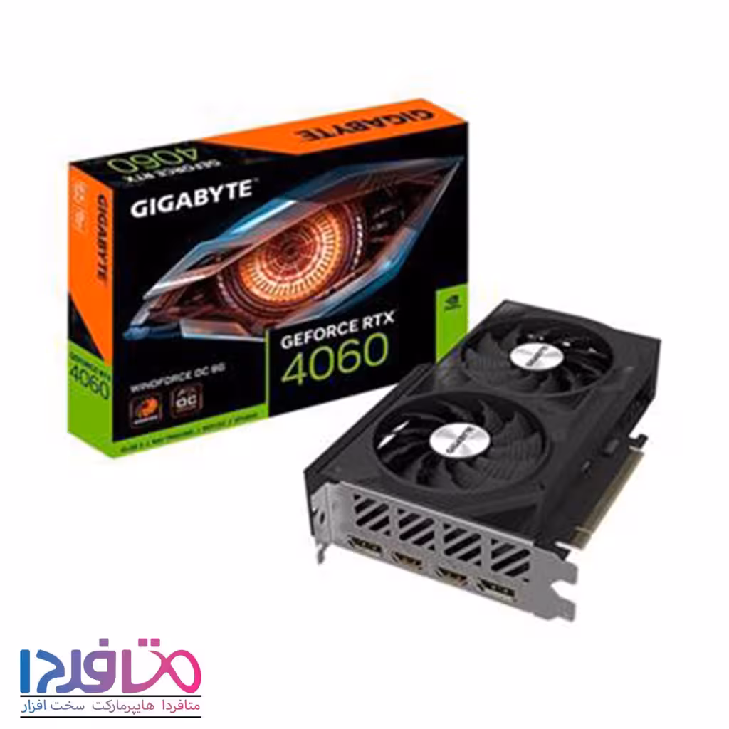 کارت گرافیک گیگابایت مدل GeForce RTX 4060 WF2 OC 8G