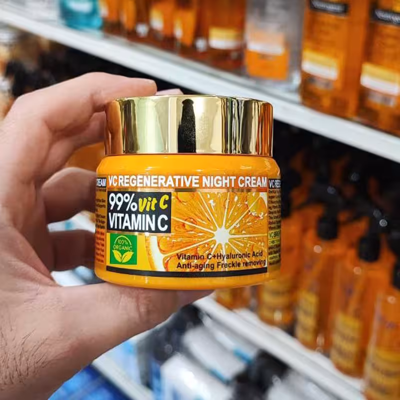 کرم شب ویتامین سی وکالی