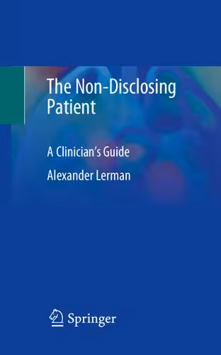 خرید و دانلود نسخه کامل کتاب The Non-Disclosing Patient: A Clinician's Guide