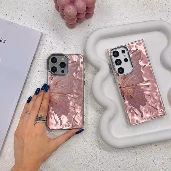 گارد پروانه براش صورتی