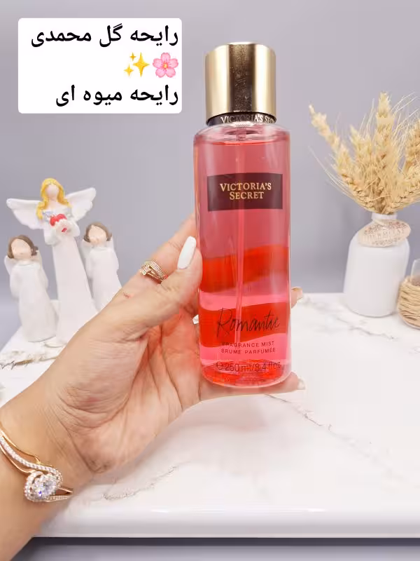 بادی اسپلش 250 ml شاین دار ویکتوریا سکرت مدل Romantic اورجینال