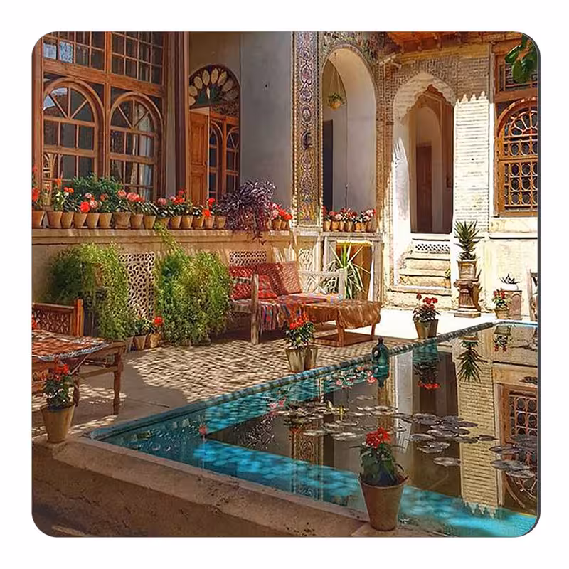 مگنت طرح خانه سنتی ایرانی کد wmg2229