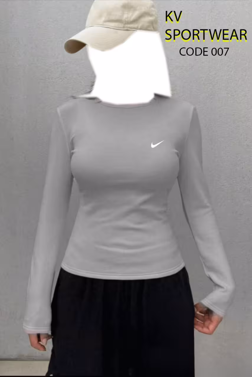 بلوز آستین بلند ورزشی زنانه NIKE کد 005
