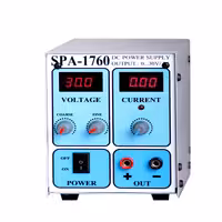 منبع تغذیه الکتریکی 30 ولت 3 آمپر پرتو مدل SPA-1760