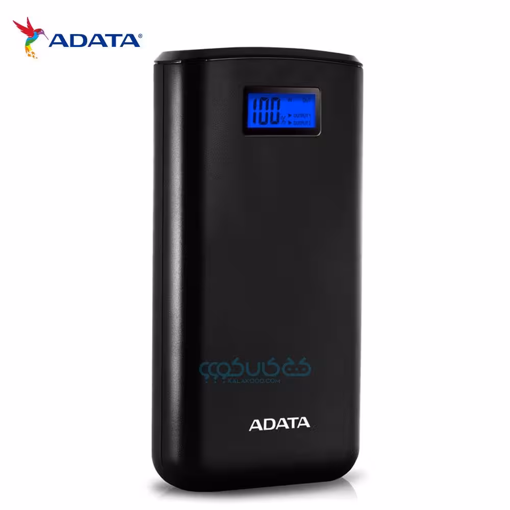 پاور بانک 10.000 میلی آمپر ای دیتا مدل ADATA P10000QCD رنگ مشکی