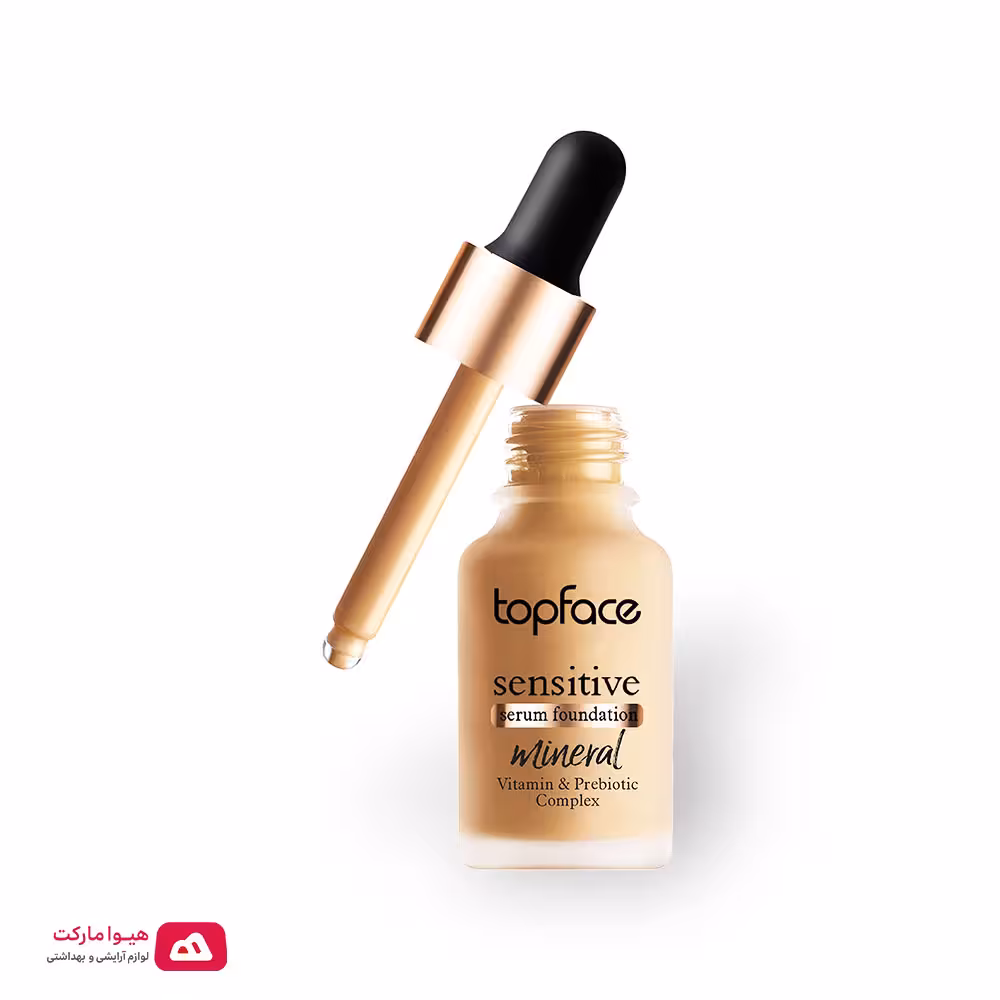 کرم پودر سرمی ارگانیک تاپ فیس