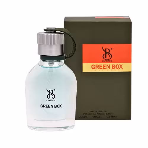 عطر ادکلن مینی هوگو باس هوگو من-هوگو سبز (گرین باکس) برندینی | Hugo Boss Hugo Man (Green Box Brandini) حجم 25 میل