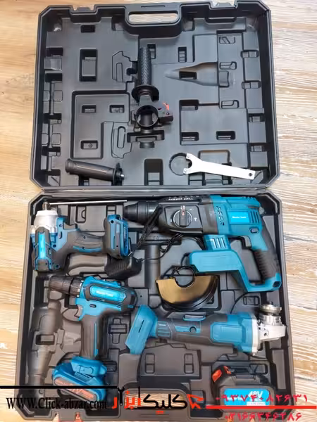 کیت شارژی 4 عدد مستر تولز مدل  MASTERTOOLS