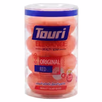 صابون توری اردن مدل Original Red با رایحه گلهای بهاری، بسته 4 عددی