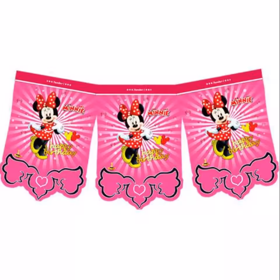 تم تولد ریسه تولدی تم مینی موس(پک یک متری)