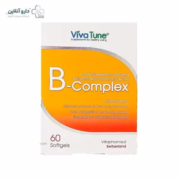سافت ژل ب کمپلکس ویواتون Viva Tune بسته 60 عددی