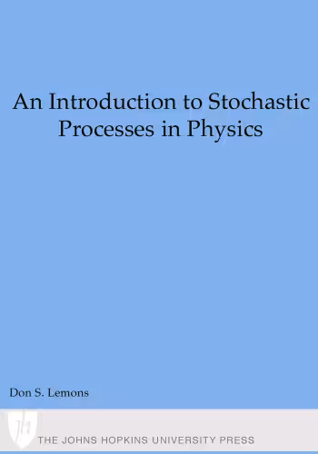 خرید و دانلود نسخه کامل کتاب An Introduction to Stochastic Processes in Physics