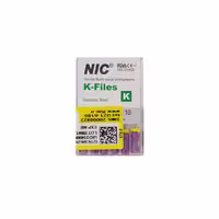 فایل دستی 31 میل NIC – Stainless steel K file