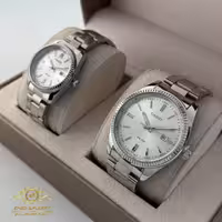 ساعت مچی کاسیو ست مردانه زنانه تک موتوره جدید casio c711