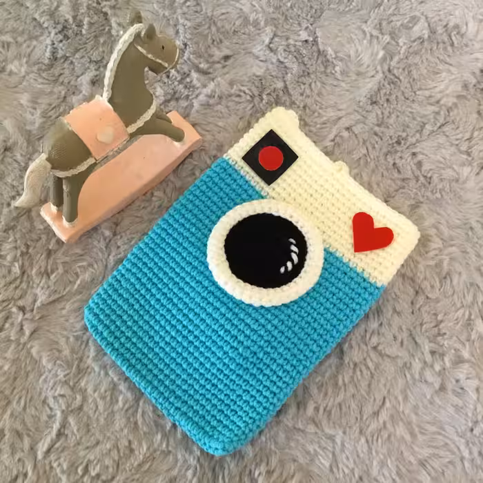 کیف بافتنی مدل دوربین