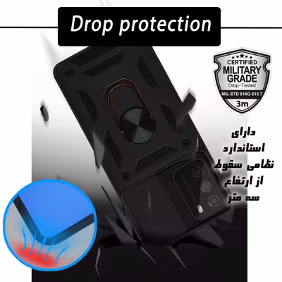 کاور کینگ پاور مدل KD21 مناسب برای گوشی موبایل شیائومی Poco M3 / Redmi 9T